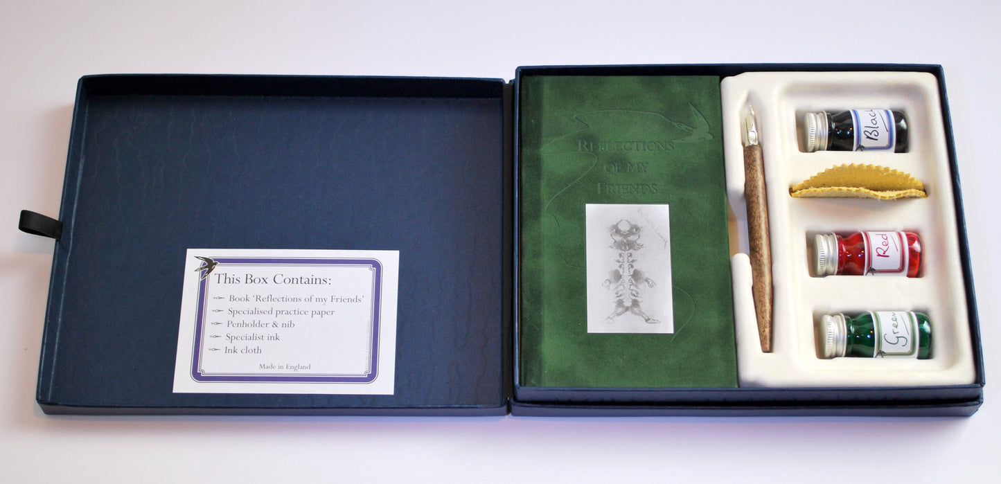 blue deluxe gift box set