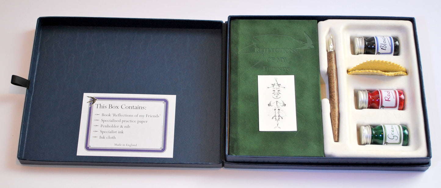 blue deluxe gift box set