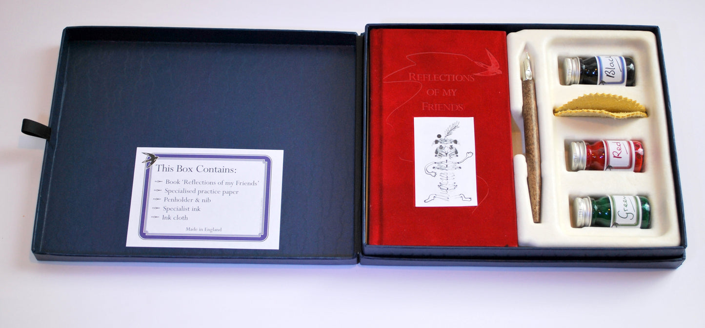 blue deluxe gift box set