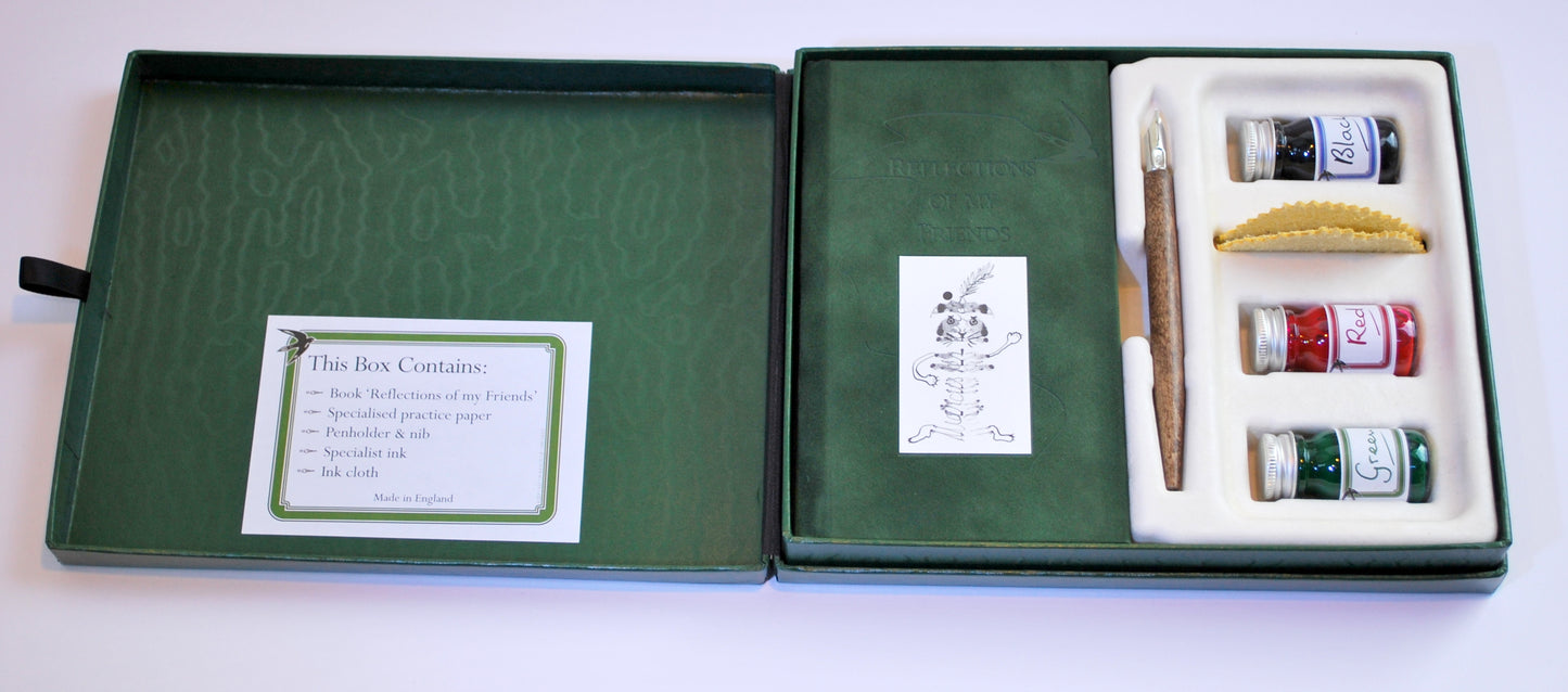 green deluxe gift box set