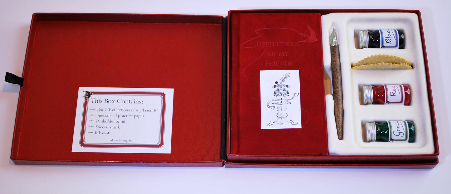 red deluxe gift box set